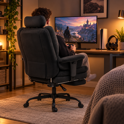 CloudRest Sofa Gaming Chair with Footrest