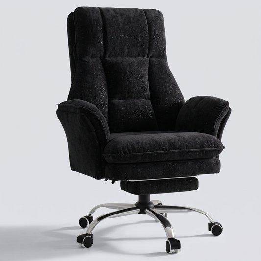 CloudRest Criss-Cross Chair With Footrest