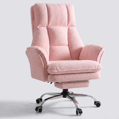 CloudRest Criss-Cross Chair With Footrest