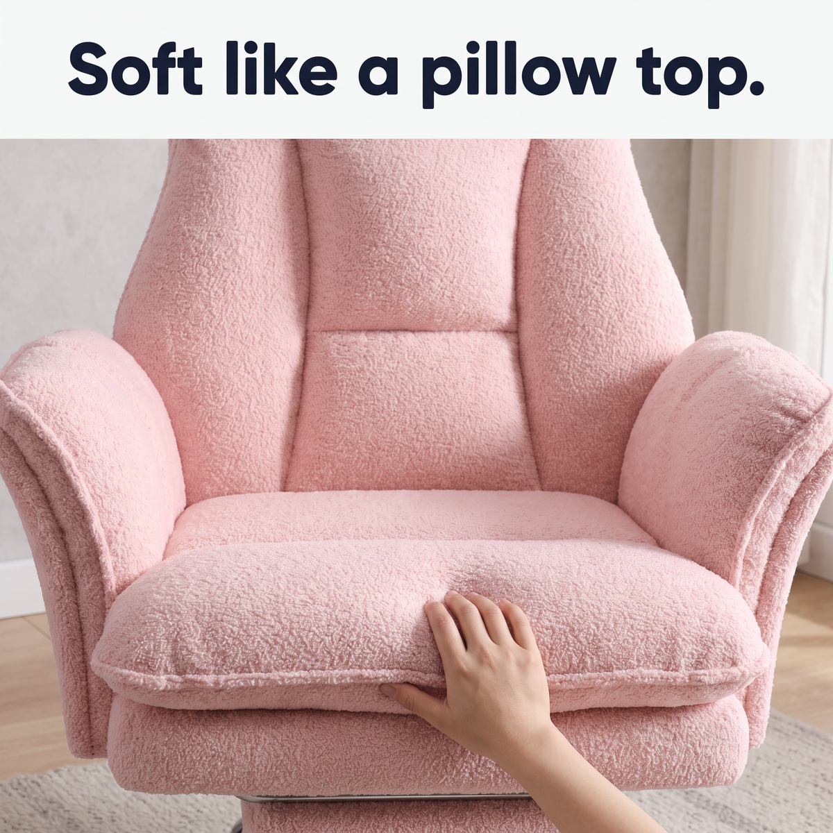 CloudRest Criss-Cross Chair With Footrest