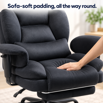 CloudRest Sofa Gaming Chair with Footrest